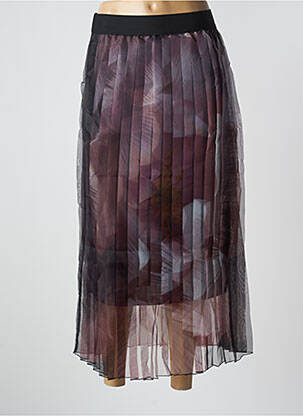Jupe longue violet PAUL BRIAL femme