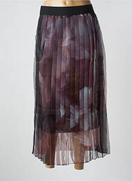 Jupe longue violet PAUL BRIAL femme
