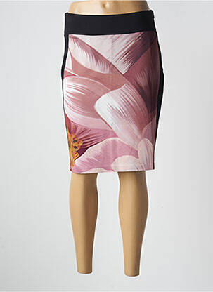Jupe mi-longue noir PAUL BRIAL femme