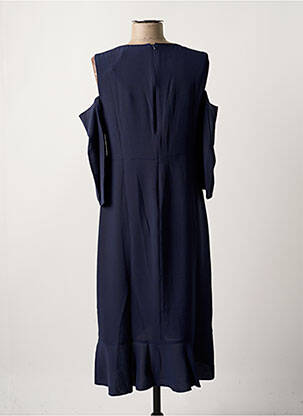 Robe mi-longue bleu PAUL BRIAL femme