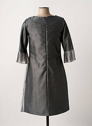 Robe mi-longue gris PAUL BRIAL femme