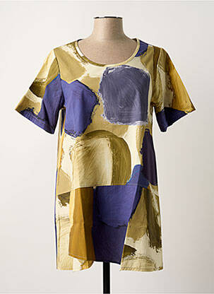 Tunique manches courtes bleu G!OZE femme