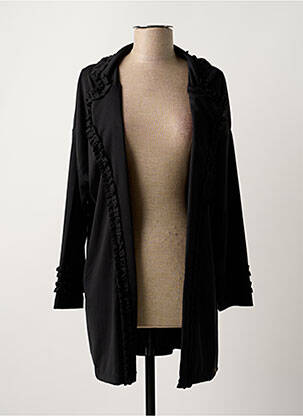Veste casual noir PAUL BRIAL femme