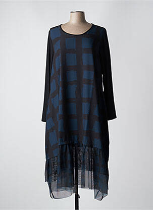 Robe mi-longue bleu G!OZE femme