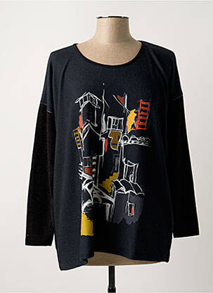 Pull noir G!OZE femme