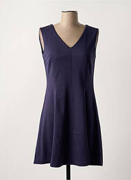 Robe mi-longue violet PAUL BRIAL femme