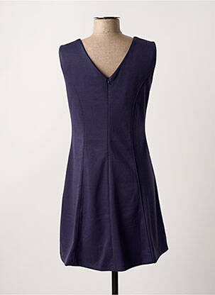 Robe mi-longue violet PAUL BRIAL femme