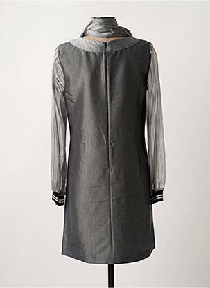 Robe mi-longue gris PAUL BRIAL femme