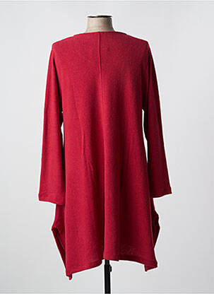 Gilet manches longues rouge G!OZE femme