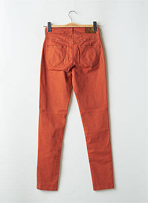 Pantalon slim orange PAUL BRIAL femme