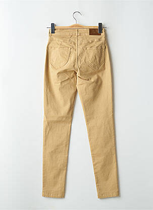 Pantalon slim marron PAUL BRIAL femme