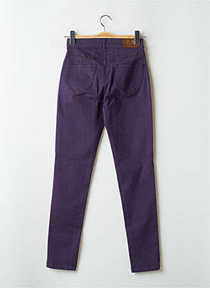 Pantalon slim violet PAUL BRIAL femme