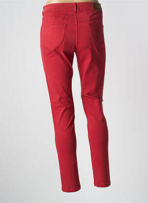 Pantalon slim rouge PAUL BRIAL femme