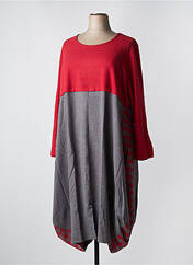 Robe longue rouge G!OZE pour femme seconde vue