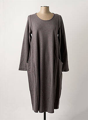 Robe longue gris G!OZE femme