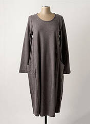 Robe longue gris G!OZE pour femme seconde vue