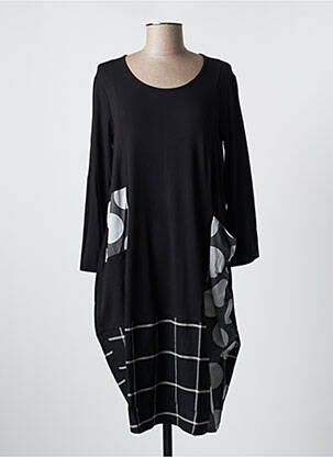 Robe longue noir G!OZE femme