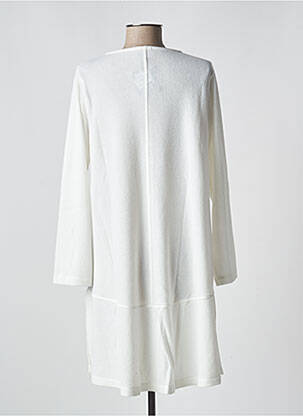 Gilet manches longues ecru G!OZE femme