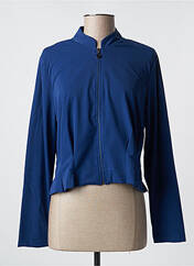 Veste casual bleu MALOKA pour femme seconde vue