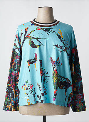 Pull bleu MALOKA femme