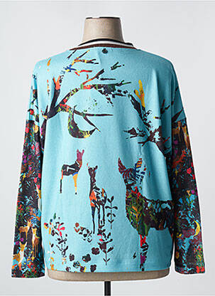 Pull bleu MALOKA femme