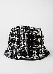 Chapeau noir MALOKA pour femme seconde vue