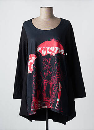 Tunique manches longues rouge G!OZE femme