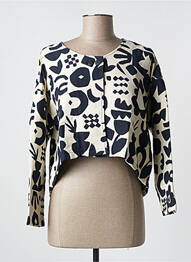 Veste casual noir G!OZE femme
