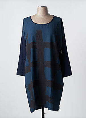 Robe mi-longue bleu G!OZE femme