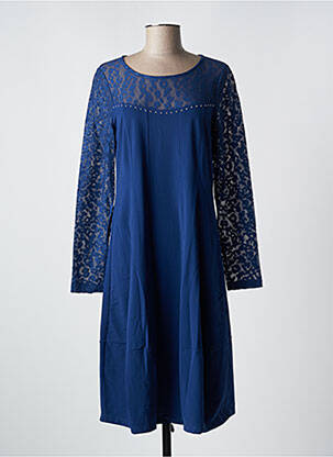 Robe longue bleu MALOKA femme