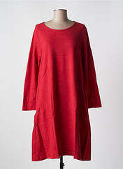 Robe mi-longue rouge G!OZE pour femme seconde vue