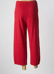 Pantalon droit rouge G!OZE pour femme seconde vue