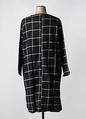 Robe mi-longue noir G!OZE femme