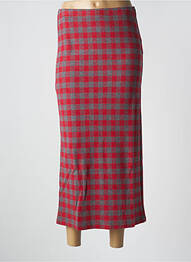 Jupe longue rouge G!OZE femme