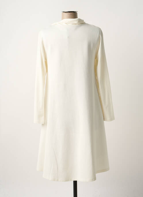 Robe mi-longue blanc PAUL BRIAL pour femme
