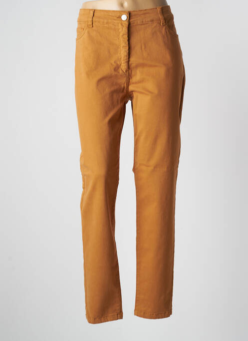 Pantalon slim orange PAUL BRIAL pour femme