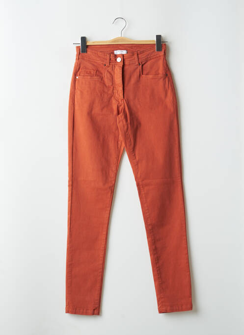 Pantalon slim orange PAUL BRIAL pour femme