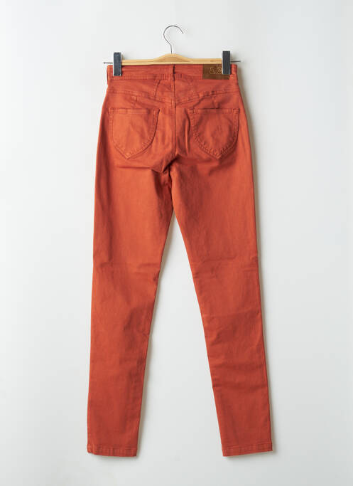 Pantalon slim orange PAUL BRIAL pour femme