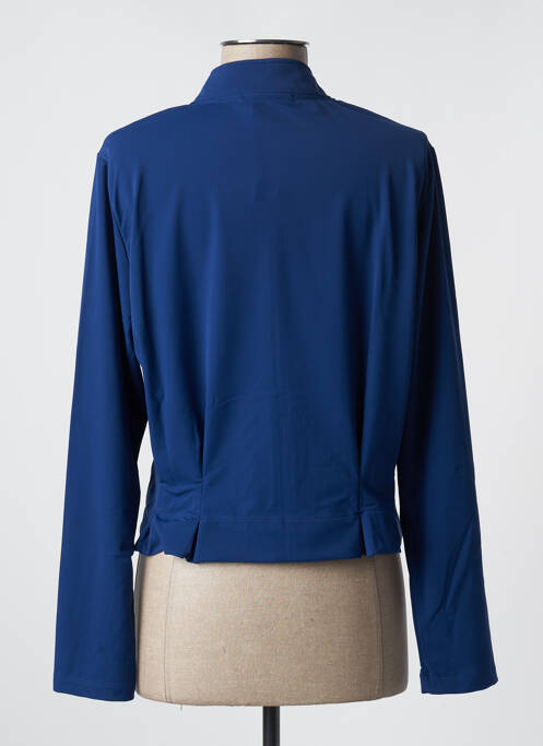 Veste casual bleu MALOKA pour femme