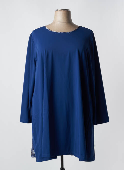 Robe longue bleu MALOKA pour femme