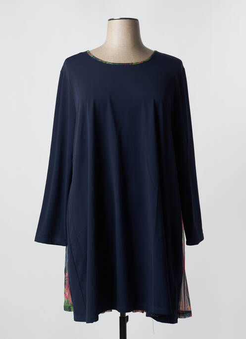 Robe longue bleu MALOKA pour femme