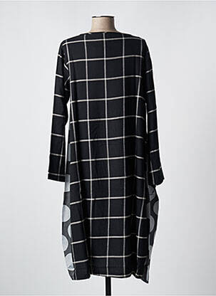 Robe mi-longue noir G!OZE femme