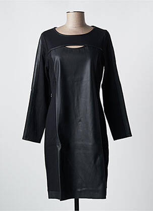 Robe mi-longue noir MALOKA femme