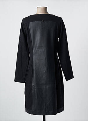 Robe mi-longue noir MALOKA femme