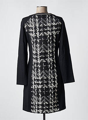 Robe mi-longue noir MALOKA femme