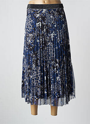 Jupe longue bleu MALOKA femme