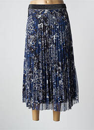 Jupe longue bleu MALOKA femme