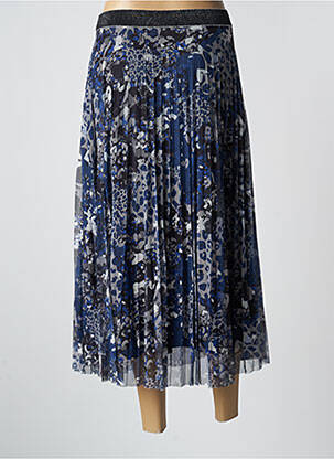 Jupe longue bleu MALOKA femme