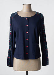 Veste casual bleu MALOKA pour femme seconde vue