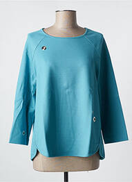 Pull bleu MALOKA femme